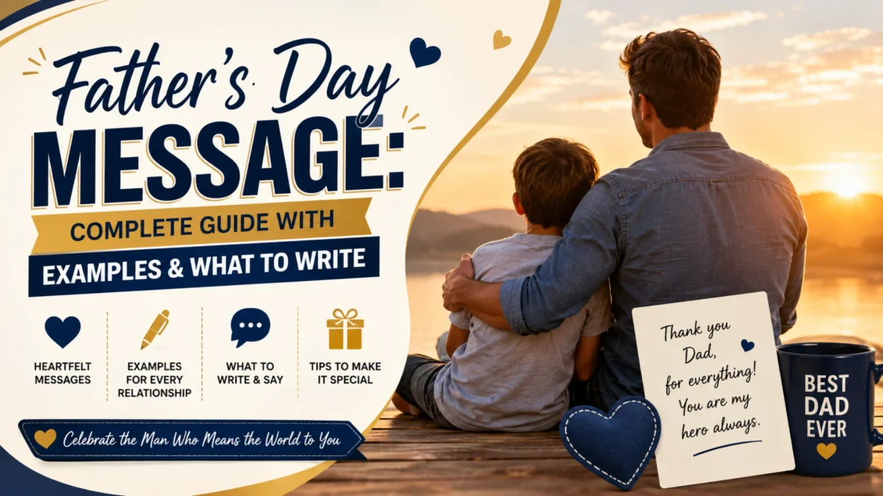 Father’s Day Message Complete Guide with Examples & What to Write