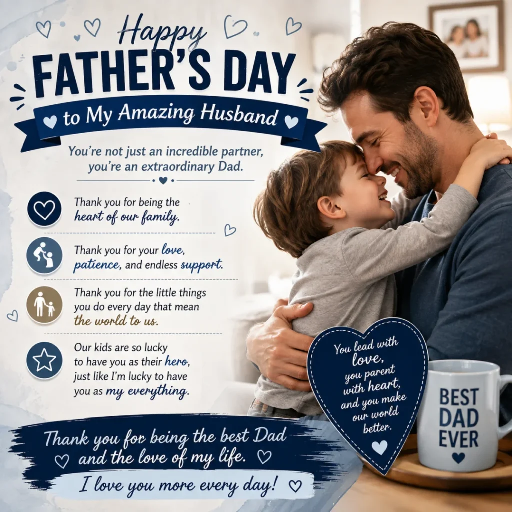 Father’s Day Message for a Husband or Partner