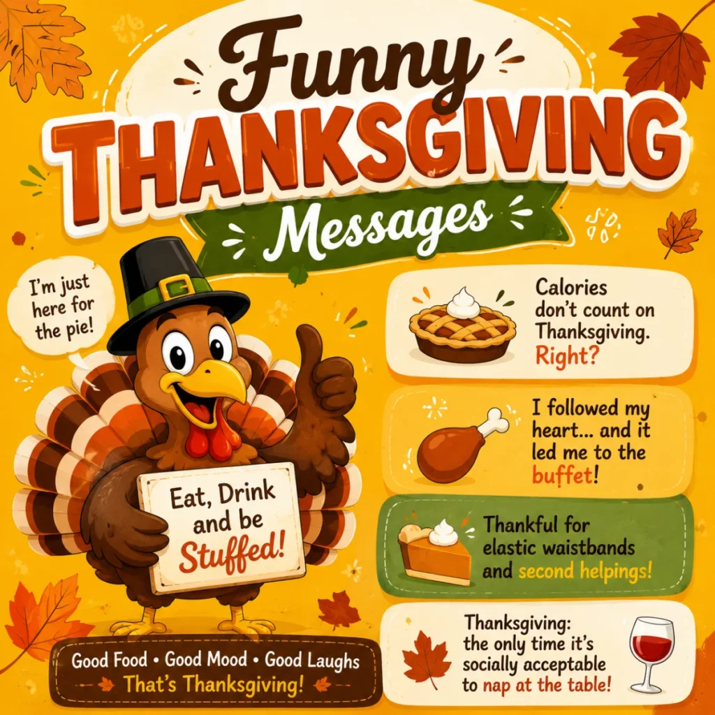 Funny Thanksgiving Messages
