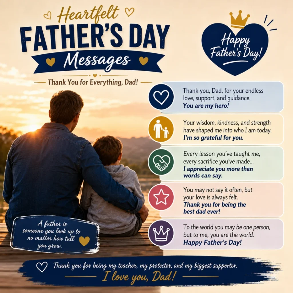 Heartfelt Father’s Day Messages