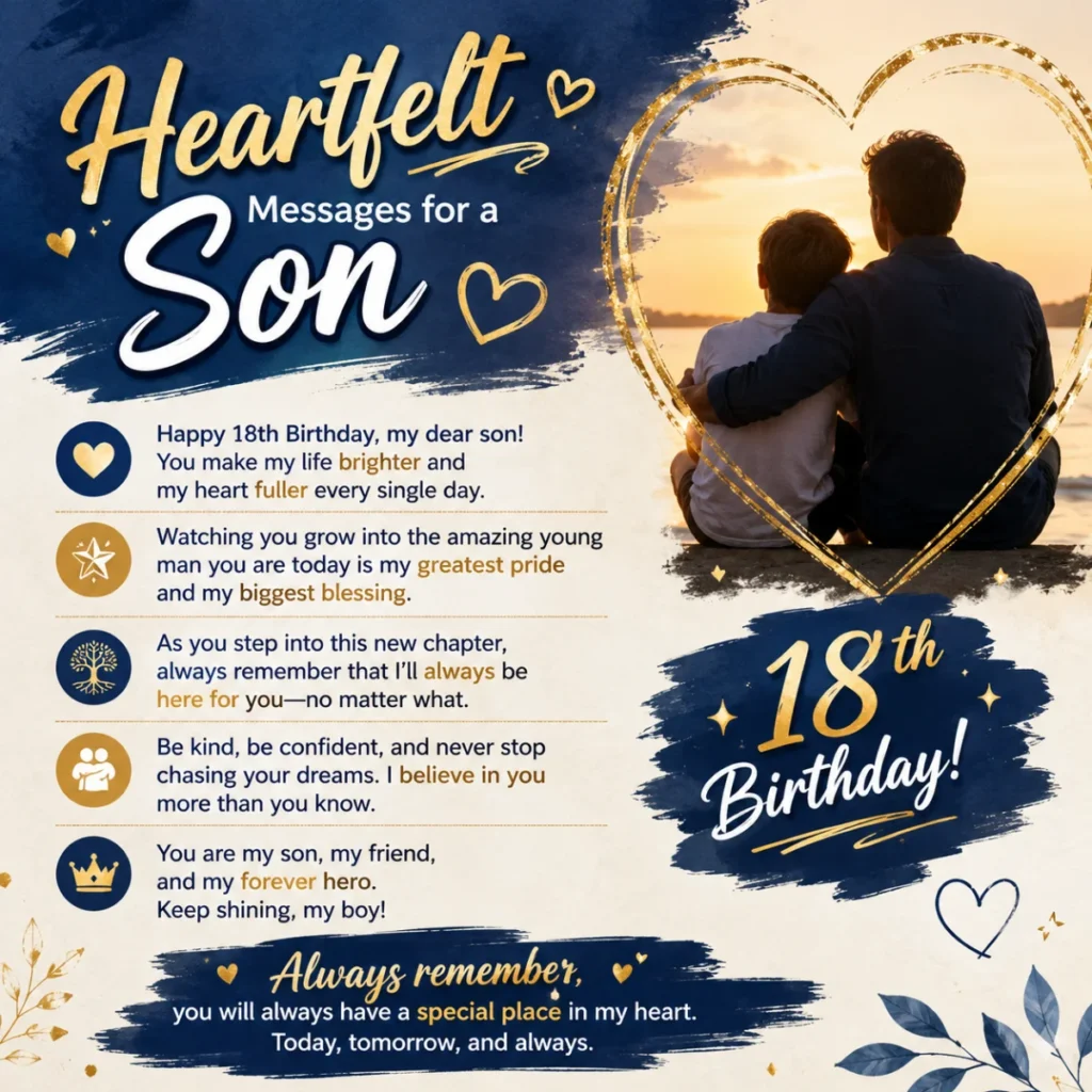 Heartfelt Messages for a Son