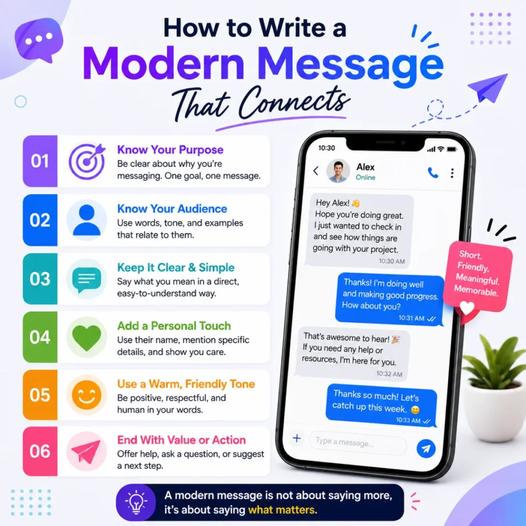 How to Write a Modern Message That Connects