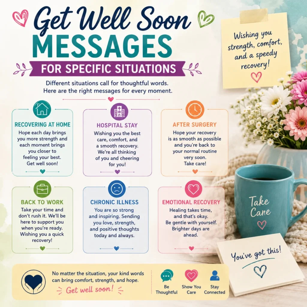 Messages for Specific Situations
