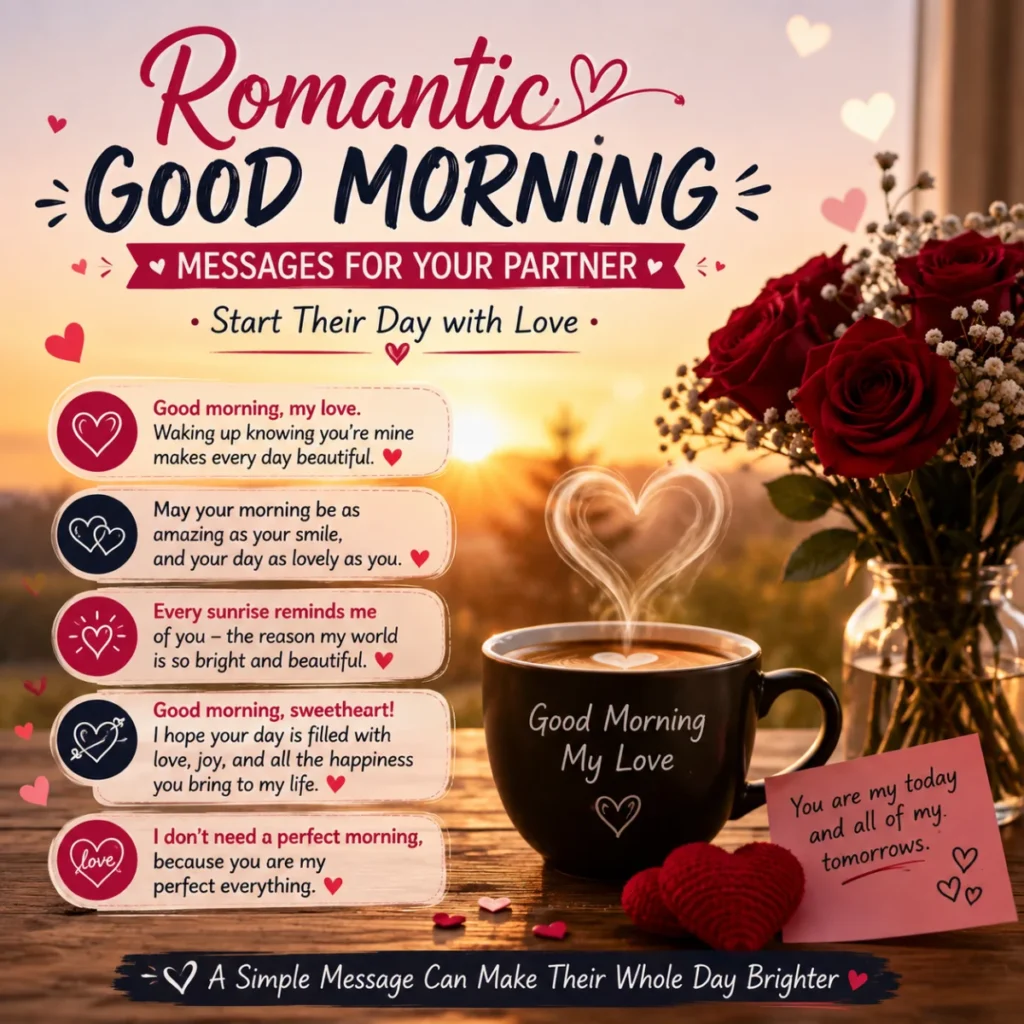 Romantic Good Morning Messages for Your Partner