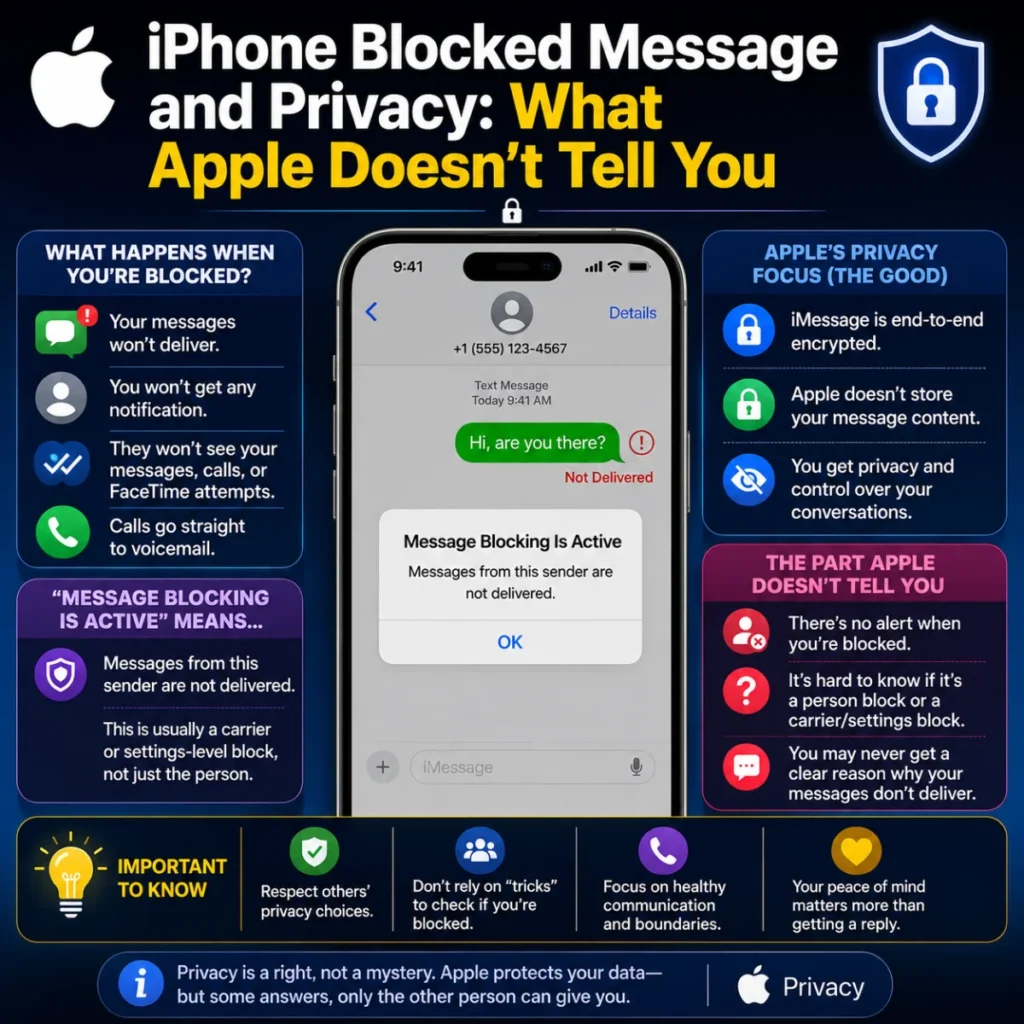 iPhone Blocked Message and Privacy What Apple Doesn’t Tell You