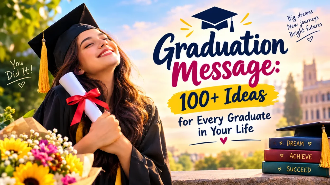 Graduation Message 100+ Ideas for Every Graduate in Your Life