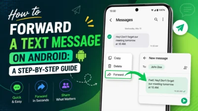 How to Forward a Text Message on Android A Step-by-Step Guide