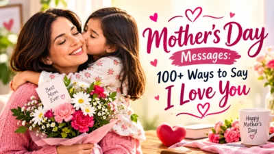 Mother’s Day Messages 100+ Ways to Say I Love You