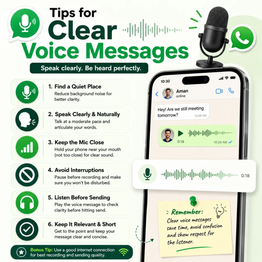 Tips for Clear Voice Messages